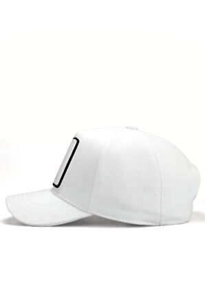  Kids Sincap Logolu Beyaz Çocuk Beyzbol Şapka