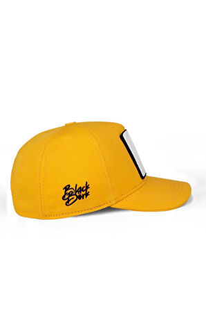  Baseball Kids Ayı Logolu Sarı Çocuk Şapka
