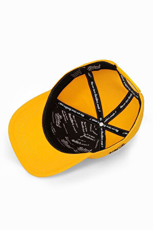  Kids Kovboy Logolu Sarı Çocuk Beyzbol Şapka