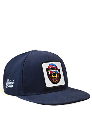  Hip Hop Kids Ayı Logolu Lacivert Çocuk Beyzbol Şapka