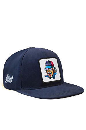 Hip Hop Kids Einstein Logolu Lacivert Çocuk Şapka