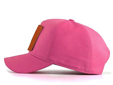 BlackBörk V1 Baseball Kedi - 3 Kod Logolu Unisex Pembe Şapka (Cap)