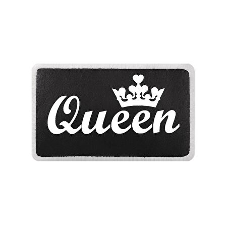 V2  Queen - 2sb Kod Logolu Unisex Siyah Bench (Patch)