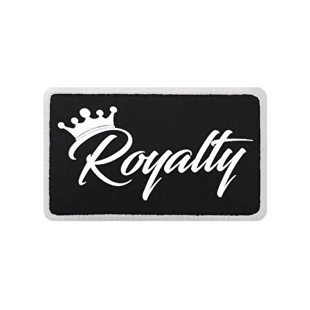 V2  Royalty - 2sb Kod Logolu Unisex Siyah Bench (Patch)