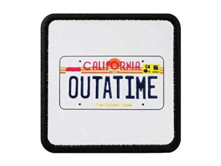 V1  California Outatime - 1bs Kod Logolu Unisex Beyaz Bench (Patch)