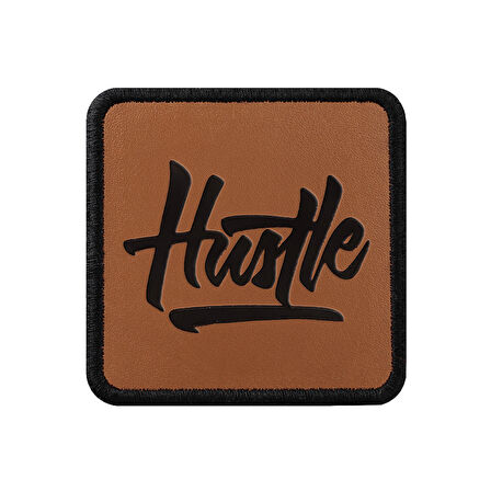 V1 Hustle - 2cs Kod Logolu Unisex Camel-Siyah Bench (Patch)