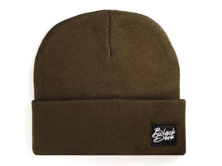 BlackBörk V1 Akrilik 7 Numara - 5 Kod Logolu Unisex Haki Bere (Beanie)