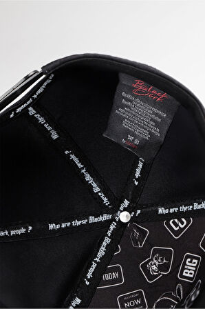  Hip Hop Jobz Logolu Siyah Beyzbol Şapka