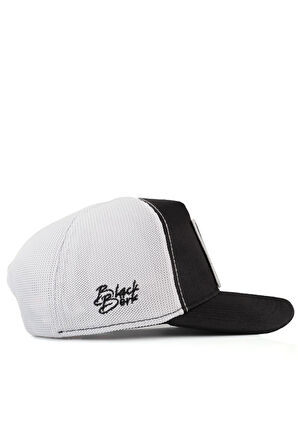  Cordura Not Today Logolu Siyah-Beyaz Trucker Şapka