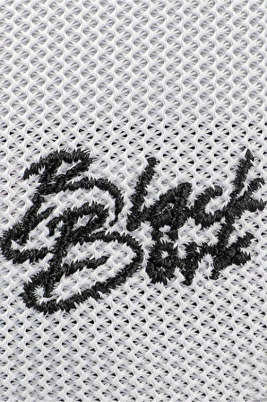  Cordura Royalty Logolu Siyah-Beyaz Trucker Şapka