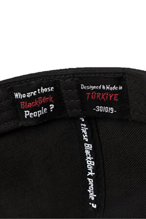 Cordura I Hate People Logolu Siyah Baseball Şapka
