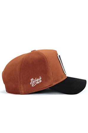 Boss Logolu Lacivert-Camel Beyzbol Şapka