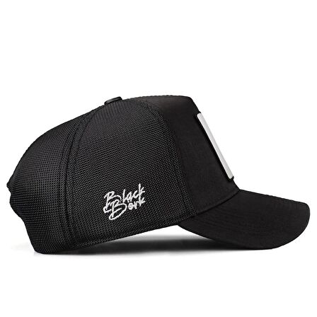 KAAN Lisanslı Siyah Cordura Kumaş Şapka