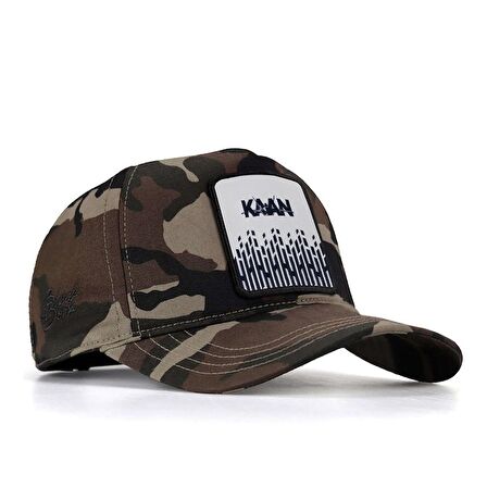 KAAN Lisanslı Kamuflaj Şapka