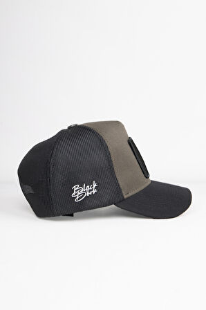 Why So Serious Logolu Siyah-Haki Trucker Şapka