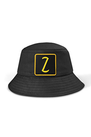  Bucket Z Logolu Siyah Şapka