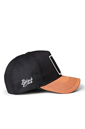  Aslan Logolu Kiremit-Siyah Beyzbol Şapka