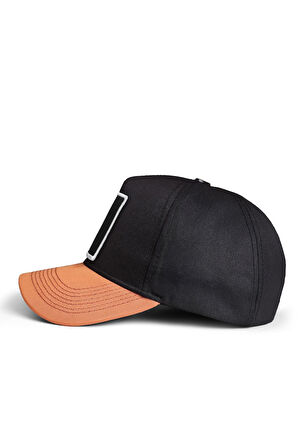  Aslan Logolu Kiremit-Siyah Beyzbol Şapka