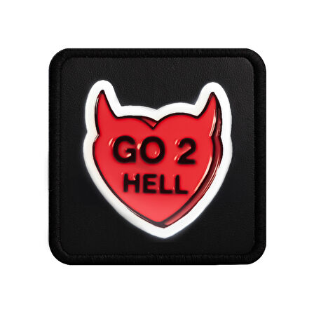 V1 Go Hell - 1 Kod Logolu Unisex Siyah Bench (Patch)