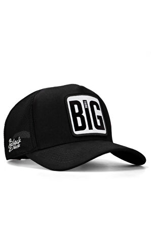  Big Think Logolu Siyah Trucker Şapka