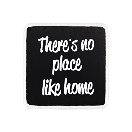 V1 There's no place - 1 Unisex Siyah-Beyaz Bench (Patch)