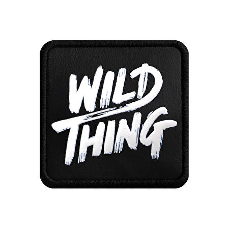 V1  Wild Thing - 1ss Kod Logolu Unisex Siyah-Siyah Bench (Patch)