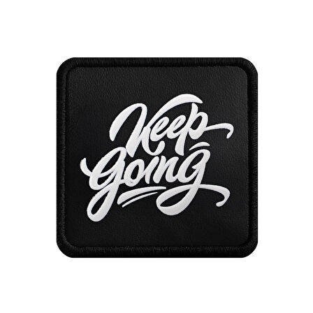 BlackBörk V1  Keep Going - 2ss Kod Logolu Unisex Siyah-Siyah Bench (Patch)