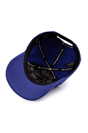  Wake Up Logolu Mavi Beyzbol Şapka