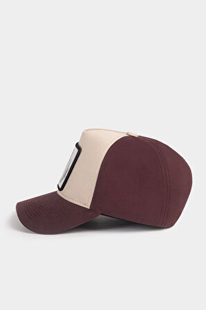  Kurt Logolu Kahve-Bej Beyzbol Şapka