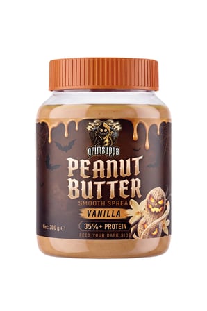Grimsupps Peanut Butter Vanillia Yüksek Proteinli Fıstık Ezmesi