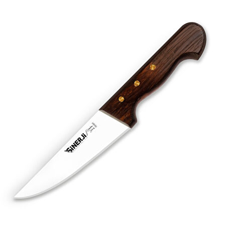 Wooden Venge Saplı Kasap Bıçağı 14,5 Cm