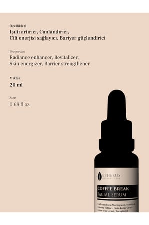 Ephesus Canlan Yüz Serumu 20 ml