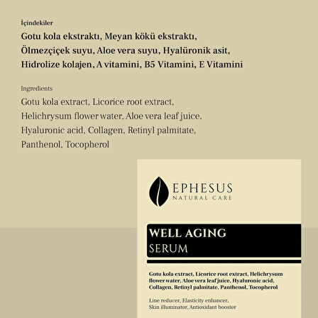 Çizgi Azaltıcı, Esneklik Artırıcı, Antioksidan Destekleyici Anti-aging Serum – Well Aging Serum