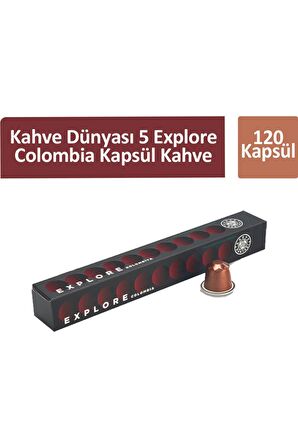 Kahve Dünyası 5 Explore Colombia Kapsül Kahve 120 Kapsül 