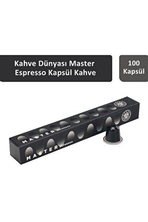 Kahve Dünyası 9 Master Espresso Kapsül Kahve 100 Kapsül