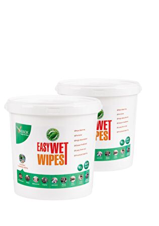 Vebox Easy Wet Wipes Kova Islak Mendil - Yüzey Temizleme Havlusu Eko 2'li 600 Yaprak