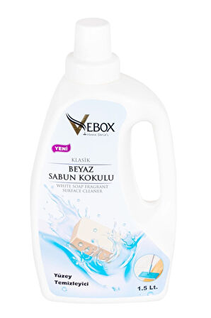 Vebox Beyaz Sabun Kokulu Yüzey Temizleyici 1,5x2
