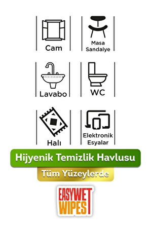 Vebox Easy Wet Wipes 6x100 600 Yaprak