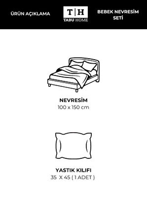 Tabu Home Ayıcık Bebek Nevresim Seti