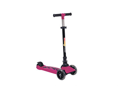 Winky Katlanabilir Scooter 3 Tekerli Mavi Işıklı Mavi 5+Yaş