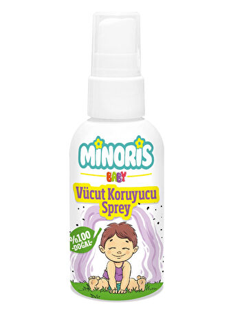 Minoris Baby Vücut Koruyucu Sprey 100 Ml