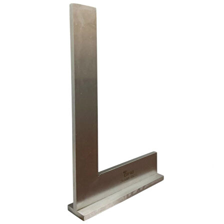 Gfb 1483 Şapkalı Gönye 160 x 250 mm – Dayanıklı Ölçüm ve İşaretleme Aleti