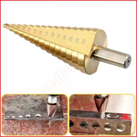 GFB Kademeli Matkap Ucu Çelik 4-20 MM