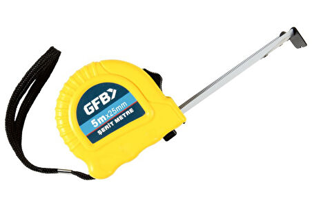 Gfb 5102 Şerit Metre 5x25 Mm - 12 Adet