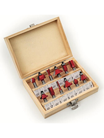 GFB Freze Bıçak Set 6 mm 12 Parça- GFB2317