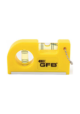 Gfb 5537 Mıknatıslı Cep Tipi 8 Cm Su Terazi