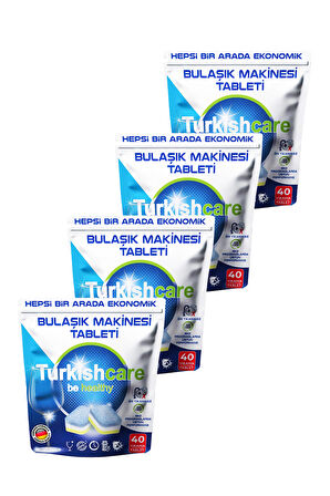 4 Paket Premium Ekonomik Bulaşık Deterjanı 160 Adet