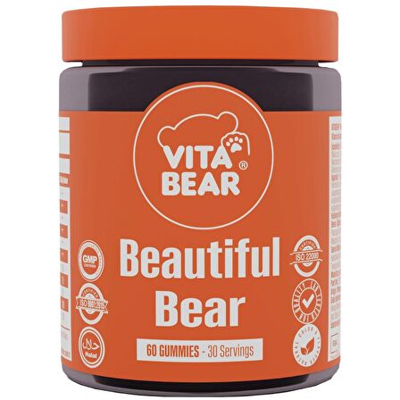 Vita Bear Beautiful Bear Cilt Vitamini 60 Adet