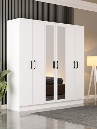 Kuzeylife Modena Aynalı Gardırop