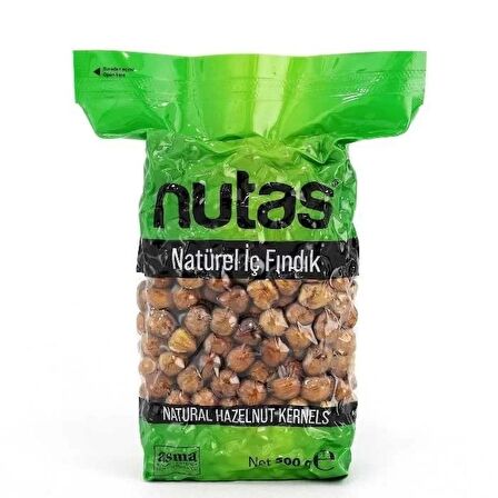 Nutas Natürel İç Fındık – 500g Vakum Paket